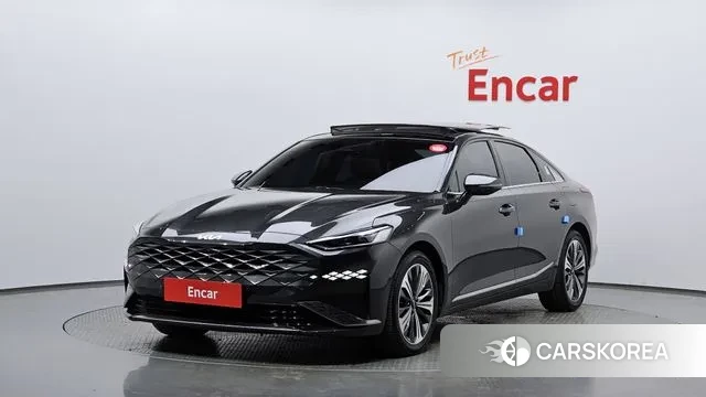 Kia K8 Hybrid 2021 Серый из Кореи