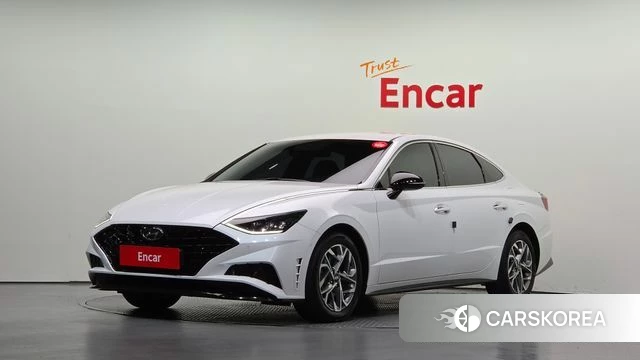 Hyundai Sonata (DN8) 2021 Белый из Кореи