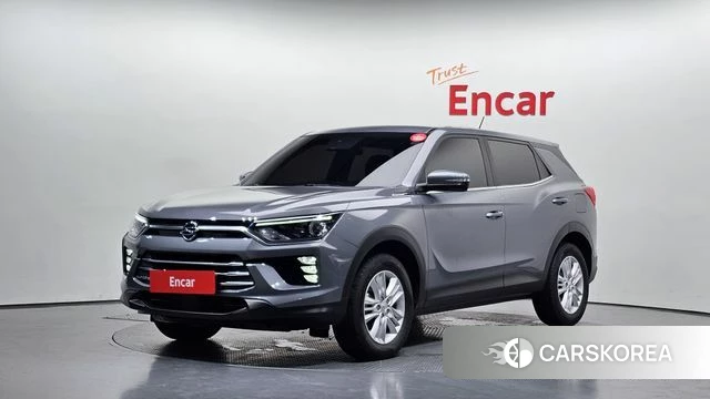 Ssangyong Beautiful Korando 2021 Серый из Кореи