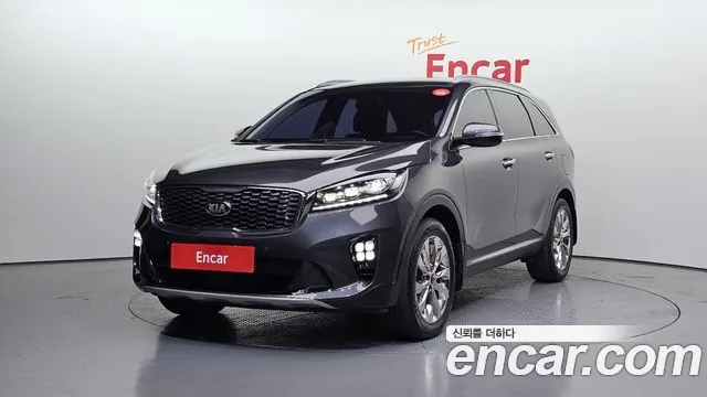 Kia The New Sorento 2019 Серый из Кореи