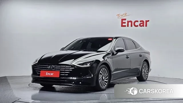 Hyundai Sonata Hybrid (DN8) 2020 Черный из Кореи