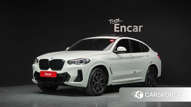 BMW X4 (G02) 2022 Белый из Кореи