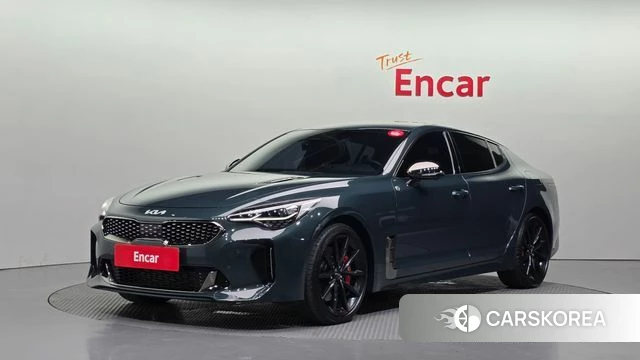 Kia Stinger Meister 2022 Темно-зеленый из Кореи