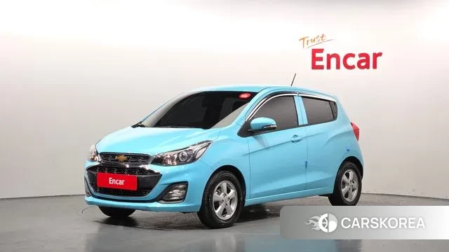 Chevrolet (GM Daewoo) The New Spark 2020 Небесно-голубой из Кореи