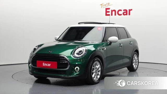 Mini Cooper 2021 Зеленый из Кореи