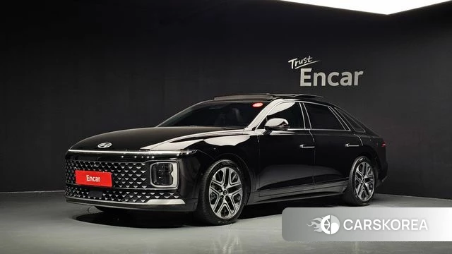 Hyundai Grandeur Hybrid (GN7) 2023 Черный из Кореи