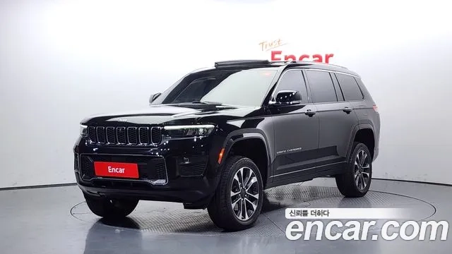 Jeep Grand Cherokee (WL) 2021 Черный из Кореи