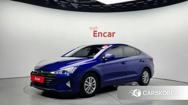 Hyundai The New Avante AD 2019 Синий из Кореи