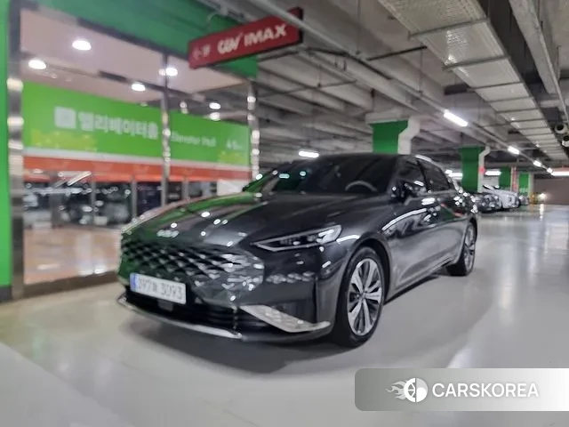 Kia K8 Hybrid 2022 Серый из Кореи