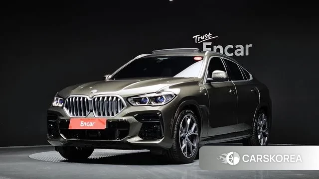 BMW X6 (G06) 2022 Коричневый из Кореи