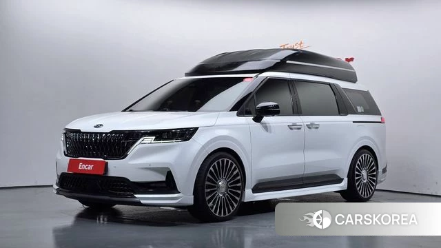 Kia Carnival 4th generation 2021 Белый из Кореи