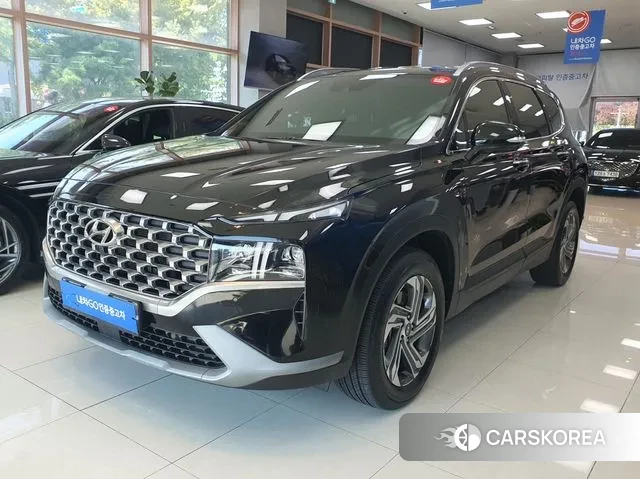Hyundai The New Santa Fe 2023 Черный из Кореи