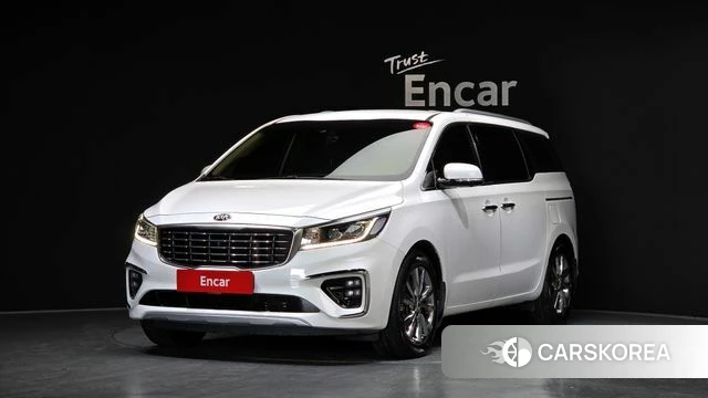 Kia The New Carnival 2018 Белый из Кореи