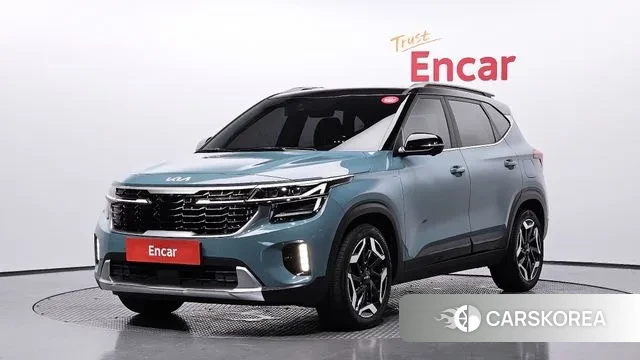 Kia The New Seltos 2023 Синий нефрит из Кореи