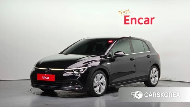 Volkswagen Golf 8th Generation 2022 Черный из Кореи