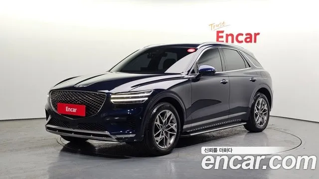 Genesis GV70 2021 Синий из Кореи