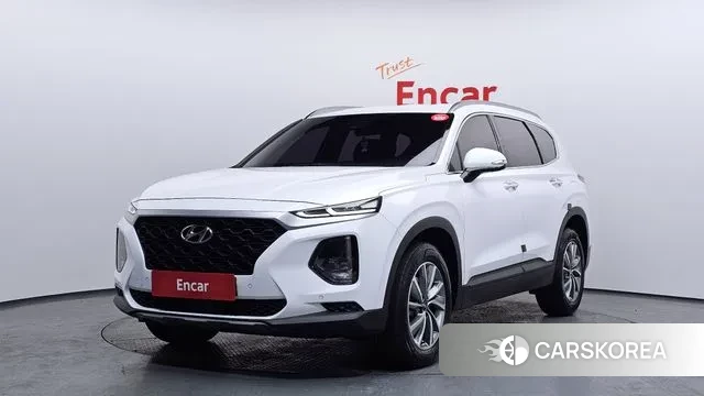 Hyundai Santa Fe TM 2018 Белый из Кореи