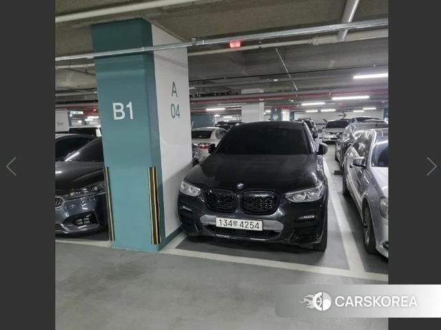 BMW X4 (G02) 2020 Черный из Кореи