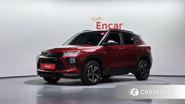 Chevrolet (GM Daewoo) Trailblazer 2021 Красный из Кореи