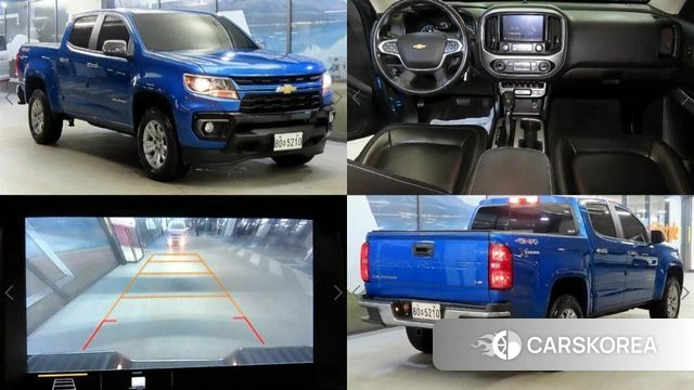 Chevrolet (GM Daewoo) Real New Colorado 2022 Синий из Кореи