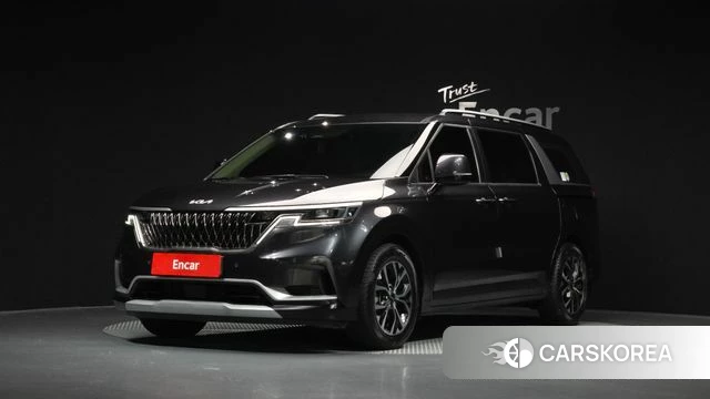 Kia Carnival 4th generation 2023 Серый из Кореи