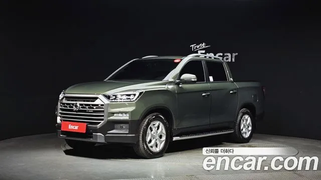 Ssangyong The New Rexton Sport 2024 Зеленый из Кореи