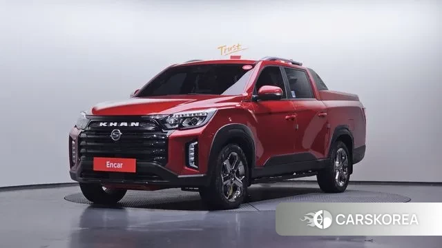 Ssangyong The New Rexton Sports Cannes 2021 Красный из Кореи