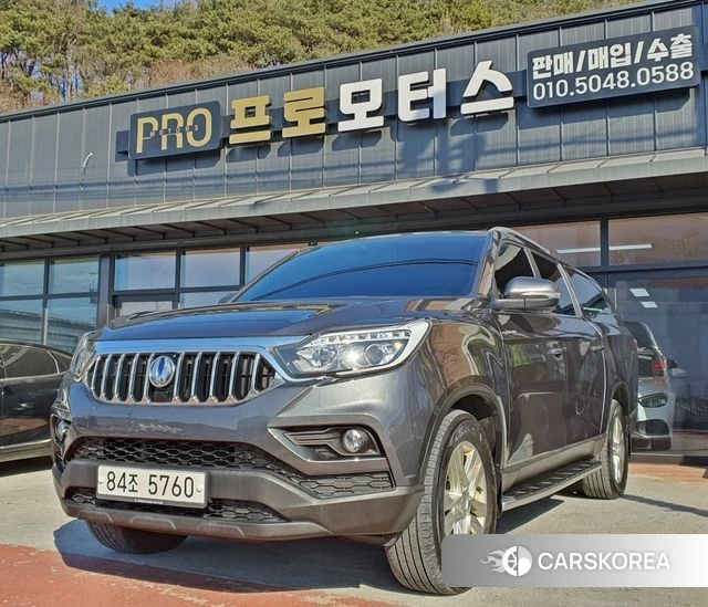 Ssangyong Rexton Sports Cannes 2019 Серый из Кореи