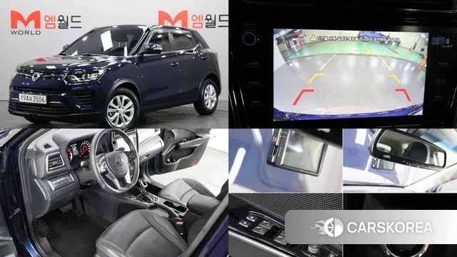 Ssangyong Berry New Tivoli 2019 Синий из Кореи