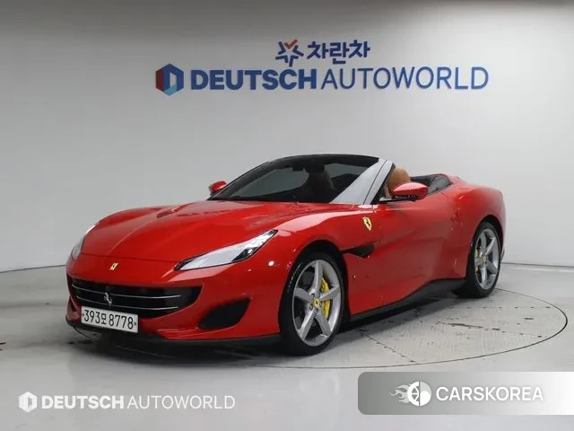 Ferrari Portofino 2019 Красный из Кореи