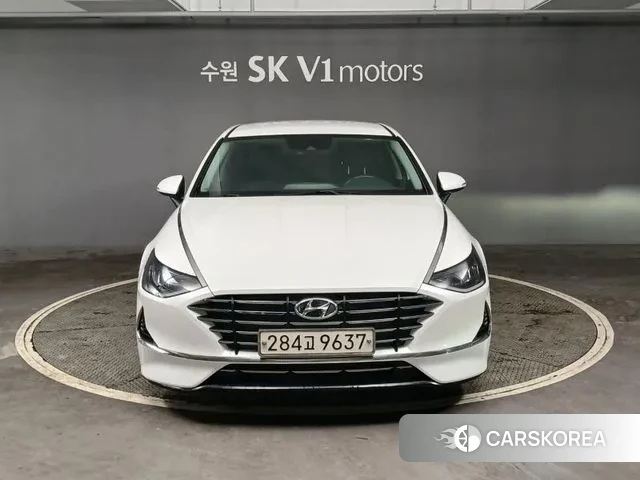 Hyundai Sonata (DN8) 2019 Белый из Кореи