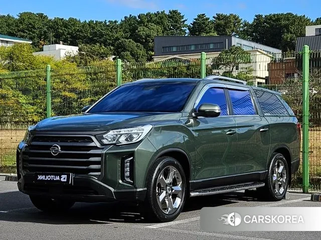 Ssangyong The New Rexton Sport 2022 Светло-зеленый из Кореи