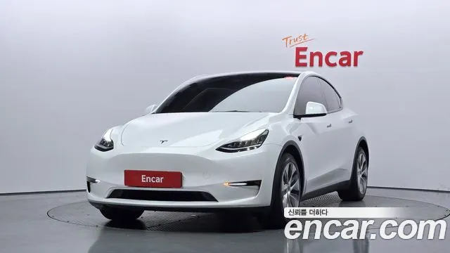 Tesla Model Y 2022 Белый из Кореи
