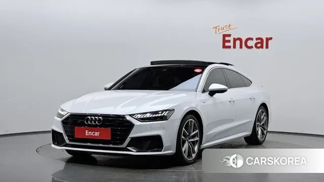 Audi A7 (4K) 2020 Белый из Кореи