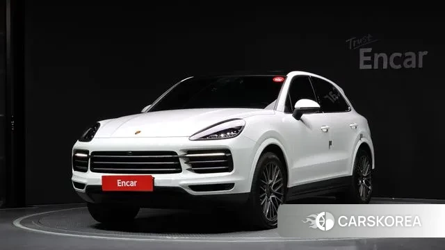 Porsche Cayenne (PO536) 2021 Белый из Кореи