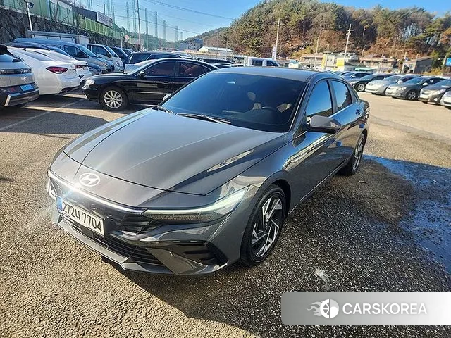 Hyundai The New Avante (CN7) 2023 Серый из Кореи