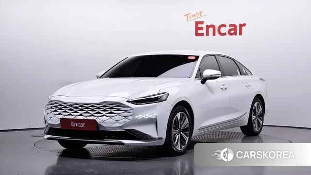 Kia K8 Hybrid 2024 Белый из Кореи