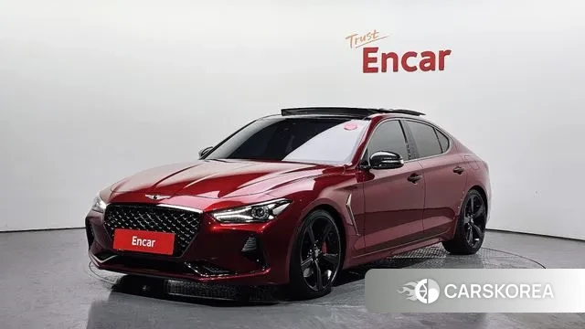 Genesis G70 2019 Красный из Кореи