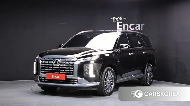 Hyundai The New Palisade 2023 Черный из Кореи