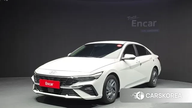 Hyundai The New Avante Hybrid (CN7) 2023 Белый из Кореи