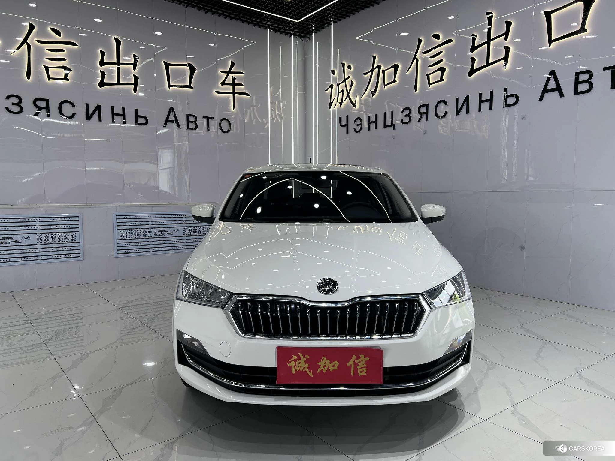 Skoda Xin Rui 2022 Белый из Китая