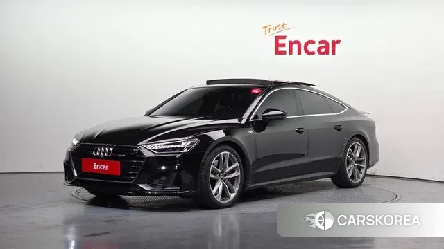 Audi A7 (4K) 2020 Черный из Кореи