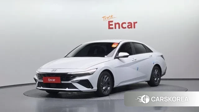 Hyundai The New Avante (CN7) 2024 Белый из Кореи