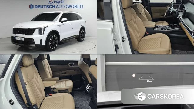 Kia The New Sorento 4th Generation 2023 Белый из Кореи