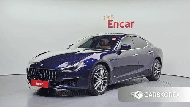 Maserati Ghibli 2021 Синий из Кореи