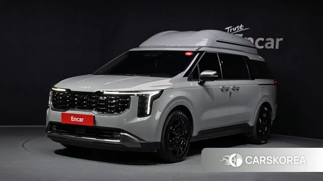 Kia The New Carnival 4th Generation 2024 Серебристо-серый из Кореи