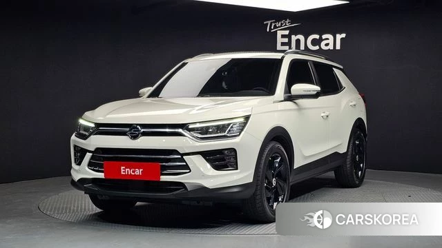 Ssangyong Beautiful Korando 2019 Белый из Кореи