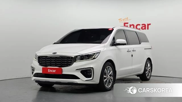 Kia The New Carnival 2019 Белый из Кореи