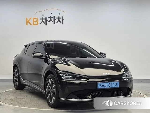 Kia EV6 2021 Черный из Кореи