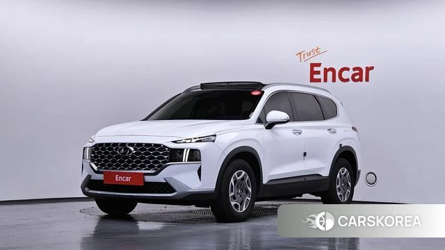 Hyundai The New Santa Fe 2021 Белый из Кореи
